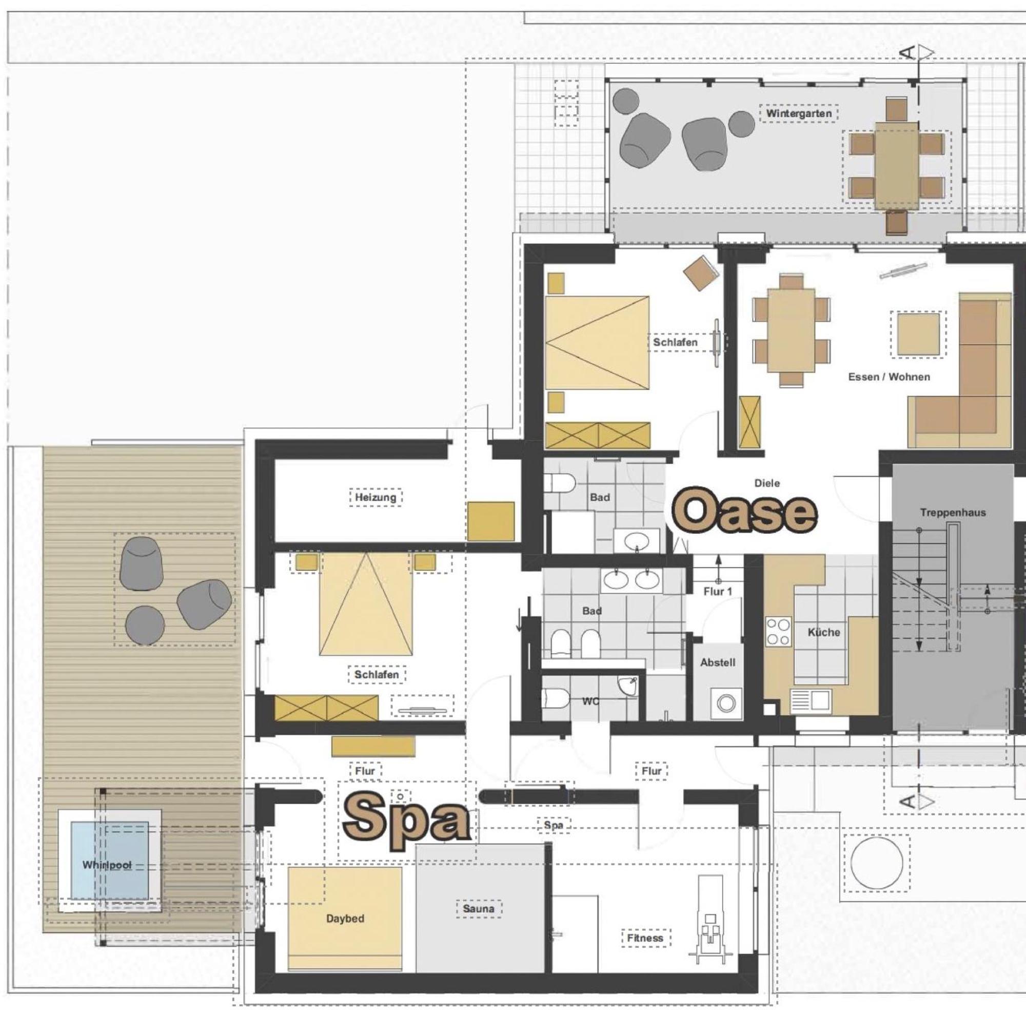Wellness House Oase Spa Mit Whirlpool 蒂门多弗施特兰德 外观 照片